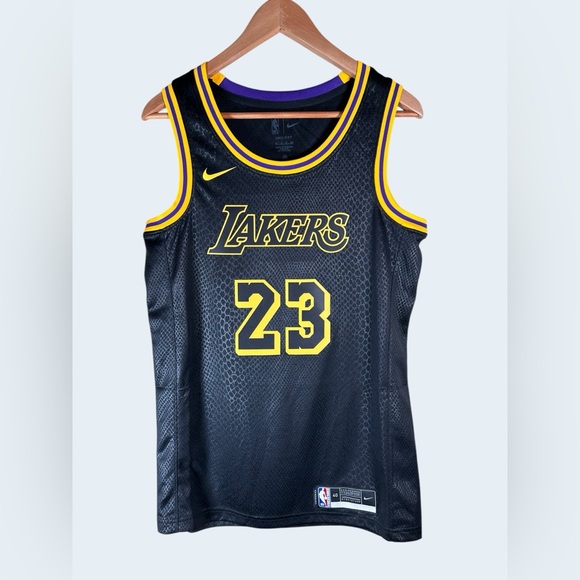 Nike Other - Nike LA Lakers Lebron James Black Mamba Swingman Jersey